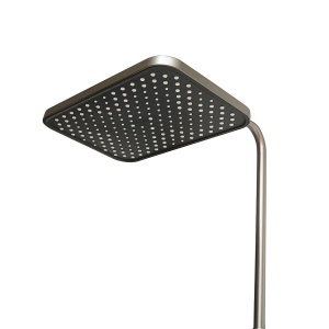 Set dus multifunctional cu termostat, afisaj digital temperatura apa, 4 functii de curgere a apei, pipa cada, dus dreptunghiular, dus de mana, dus bideu, gri , Cod: BK79262 - Img 6