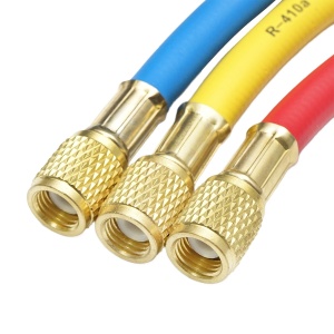Set furtun 180 cm 3 culori pentru incarcare freon R-410a, Cod: DISMW43, Brand: AUTOSPEED - Img 3