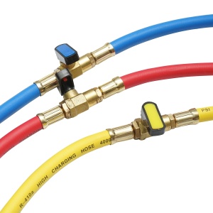 Set furtun cu robinet 180 cm 3 culori pentru incarcare freon R-410a, Cod: DISMW45, Brand: AUTOSPEED - Img 4