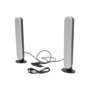 Set lampi decorative LED RGB 5W dimabile, control vocal, mod muzica, dinamic, static cu telecomanda, bluetooth, aplicatie Raingel, Cod: BK79817 - Img 3