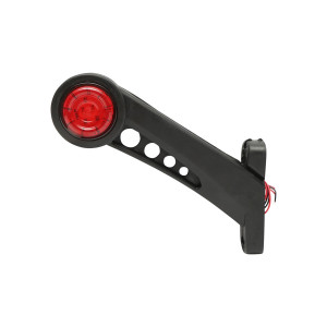 Set lampi laterale de gabarit cu LED 12-24V, rosu-alb, PVC elastic, Cod: BK69514, Brand: BRECKNER GERMANY - Img 3