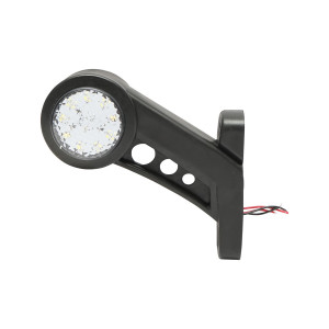 Set lampi laterale de gabarit cu LED 12-24V, rosu-alb, PVC elastic, Cod: BK69515, Brand: BRECKNER GERMANY - Img 4