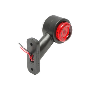 Set lampi rotative gabarit laterale LED alba-rosu 12-24V FR1104, Cod: BK69540, Brand: BRECKNER GERMANY - Img 4