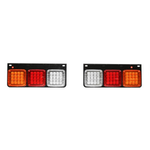 Set lampi spate camion cu LED 500x200 24V, Cod: BK69100, Brand: BRECKNER GERMANY