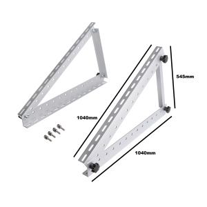 Set suporti tip triunghi pentru prindere panouri solare fotovoltaice 450W cu unghi reglabil, Cod: BK88720, Brand: BRECKNER GERMANY
