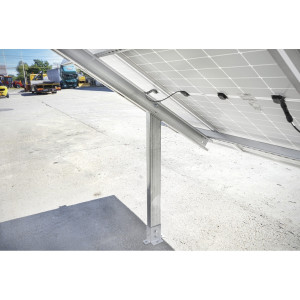 Sistem complet montare, structura panouri solare fotovoltaice la sol-ciment 10KW, Cod: DISLC45, Brand: BRECKNER GERMANY - Img 6