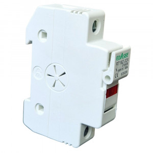 Soclu sigurante fuzibile, 1P, 16A, DC1000V, cu indicator LED, Ebasee - Img 3