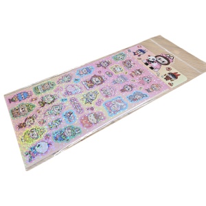 Sticker 3D Labubu – 21 cm, Decor Autocolant Drăgălaș