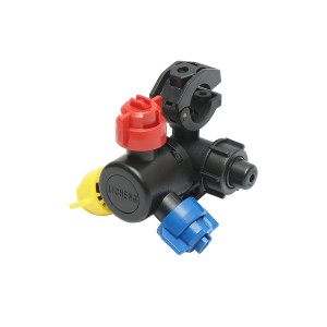 Stropitor complet cu 3 diuze pentru erbicidator GM02, TA66, TA67, TA68, Cod: DISKN72,