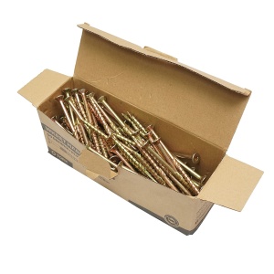Surub pentru lemn autofiletant cu cap inecat 8x120mm tip torx TX40, 100 buc/cutie, Cod: DISSW16 - Img 4