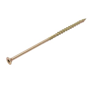 Surub pentru lemn autofiletant cu capac inecat 6x160mm tip torx TX30, 100 buc/cutie , Cod: DISSW13 - Img 2