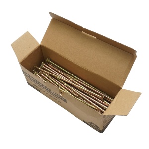 Surub pentru lemn autofiletant cu capac inecat 8x220mm tip torx TX40, 50 buc/cutie , Cod: DISSW21 - Img 4