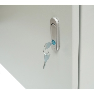 Tablou electric metalic exterior cu contrapanou 600x600x250mm IP65 Longroad, BK88867 - Img 6