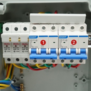 Tablou grup prize organizare santier 2x400V/32A, 6 module, 340x220x160mm IP67 SUNTREE, Cod: DISPK16, Marca: SUNTREE - Img 5