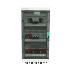 Tablou sigurante de protectie echipat 380V pentru sisteme fotovoltaice 10-20KW DC/AC cu 4 siruri/stringuri, BRECKNER GERMANY, BK78005 - Img 2