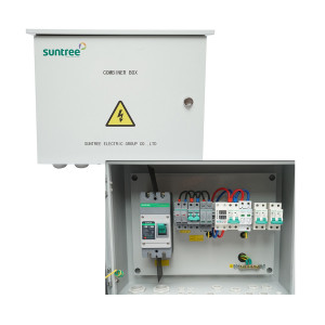 Tablou sigurante echipat DC/AC pentru sistem 220V, 3-6KW cu invertoare seria SY OFF Grid, Cod: BK78259, Brand: SUNTREE - Img 1
