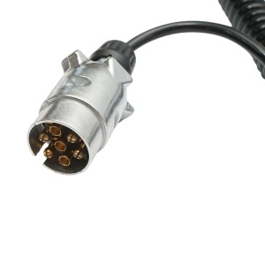 Telecomanda industriala cu 3 comenzi, cablu spiral si fisa priza 7 pini Breckner Germany, BRECKNER GERMANY, BK76779 - Img 5