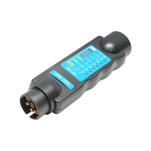 Tester pentru verificare lumini remorca, priza mama-tata cu 7 pini, Cod: BK92799, Echivalență: DISGB99, Breckner Germany - Img 2