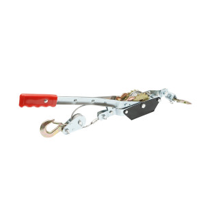 Troliu manual 2000Kg cu cablu de otel fi 4mm lungime 900mm, Cod: BK81343 - Img 2