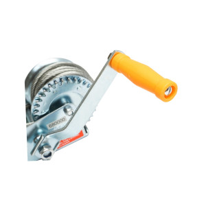 Troliu manual 270Kg cu tambur si cablu grosime 4.5mm, lungime 8m Hoteche, Cod: BK77485, HOTECHE - Img 5