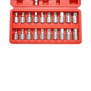 Trusa chei busoane baie ulei cu profil patrat, hex, torx 21 piese Breckner Germany, BRECKNER GERMANY, BK56532 - Img 3