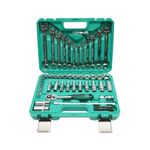 Trusa chei combinate, tubulare, fixe, torx, antrenor cu clichet 69 piese, Cod: BK80636, Brand: BRECKNER GERMANY