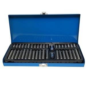 Trusa imbus, biti torx, hex si spline 41 piese , Cod: BK92503, Brand: BRECKNER GERMANY - Img 1