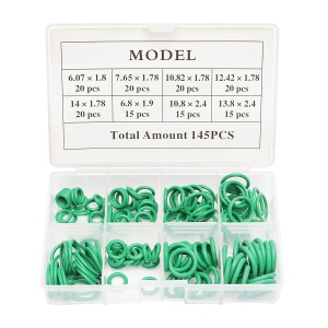 Trusa O-ring verde 145 piese pentru sistem de aer conditionat, Cod: DISMW53 - Img 1