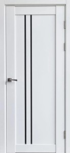 Usa interior, Celesto Gate White BG LEGO 05 White Silk Matt, lemn & mdf, 60x200cm, alb mat, reversibila, KDoors