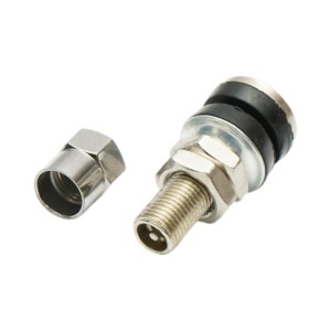 Valva roata tubeless metalica cromata 32.5mm VAMD161 32.5mm pentru motociclete, scutere si trotinete, DISWL15 - Img 2