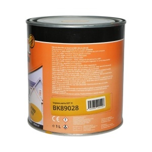 Vopsea email anticoroziva 3 in 1 auriu 027 pe baza de solvent 1L, direct pe rugina, interior si exterior Breckner Germany, BK89028 - Img 3