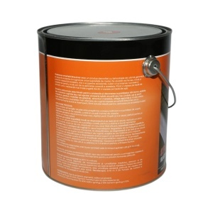 Vopsea email anticoroziva 3 in 1 rosu 280 pe baza de solvent 3.5L, direct pe rugina, interior si exterior Breckner Germany, BK89040 - Img 2