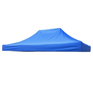 Acoperis cort pavilion 3x6m albastru, BRECKNER GERMANY, BK76245