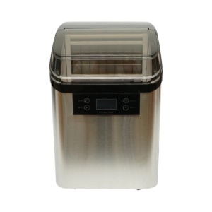 Aparat de facut cuburi de gheata inox 20 kg/24h, rezervor apa 2.5L, cos colectare 1.2kg, autocuratare, afisaj digital, BK00404 - Img 3