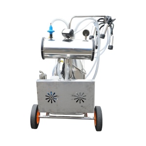 Aparat de muls vaci 1 post 750W, 220V bidon inox 25L, grup de muls cu 4 mansoane, presiune vid 40-50 kPa, pulsatii 60-80 cpm, Cod: DISPL04 - Img 4