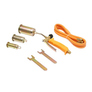 Arzator gaz cu 3 duze si furtun pentru butelie 1.5m, Cod: BK77334, Echivalență: DISEM79, Hoteche - Img 3