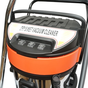 Aspirator profesional industrial uscat/umed 3000W, 220W, volum 70L corp din inox , Cod: BK98424 ,Marca: BRECKNER GERMANY - Img 8