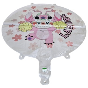 Balon Folie Labubu – 45×45 cm, Cu 2 Fețe - Img 3