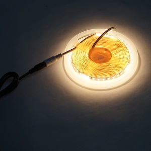 Banda LED 2835 9.6W/m 3000K, 12-220V rola 5m, 120 LED/m IP20, Cod: BK79103, Brand: BRECKNER GERMANY - Img 1