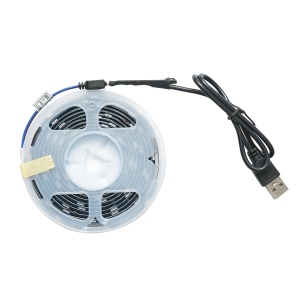 Banda LED cu telecomanda 5V, 2m, control vocal RGB IP20, Cod: BK79088, Brand: BRECKNER GERMANY, - Img 5