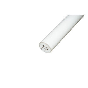 Bara teflon, PTFE, politetrafluoretilena alba 200x80mm 8.9 kg, Cod: DISKH21, Brand: BRECKNER GERMANY - Img 3