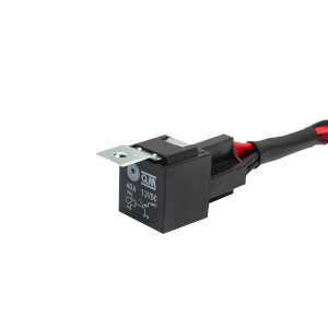 Cablaj cu buton releu si siguranta pentru proiectoare DC 12V/40A, Cod: BK92321, Brand: BRECKNER GERMANY - Img 4