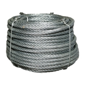 Cablu troliu otel 6x37 fi 14mm cu inima metalica, 60m/rola, Cod: DISCT19-60