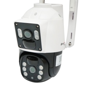 Camera supraveghere 4G, 24H/7 rotativa, 2 obiective, complet autonoma, incarcare cu panou solar, PTZ, 1080P, PIR, IP66, Cod: BK78873, Brand: BRECKNER GERMANY - Img 7