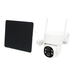 Camera supraveghere 4MP, WIFI 4G rotativa cu panou solar 5W, PTZ, 1080P, UBOX, BRECKNER GERMANY, DISMN41