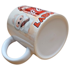 Cană Labubu „Coca-Cola” 330 ml – ceramică cu design adorabil - Img 6