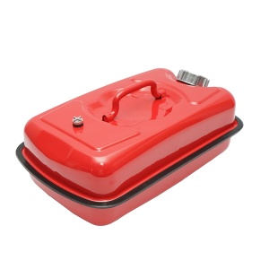 Canistra metal orizontala 5L cu furtun flexibil si dop insurubabil, Cod: DISMH57 - Img 4