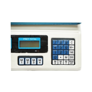 Cantar electronic cu ecran LCD max 40 Kg cu baterie 4V , Cod: BK78038, Brand: BRECKNER GERMANY - Img 6