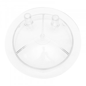 Capac transparent bidon 30L cu 2 iesiri pentru aparat de muls vaci, Cod: BK90218, Brand: BRECKNER GERMANY - Img 3