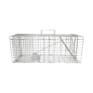 Capcana animale salbatice tip colivie robusta metalica 66x25x25cm, DISUD88